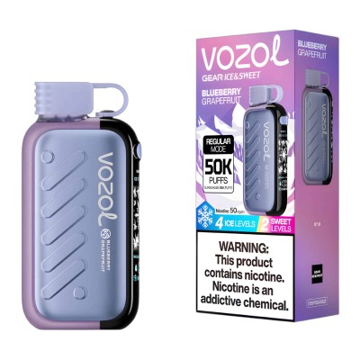 Vozol Gear 50000 Blueberry Grapefruit