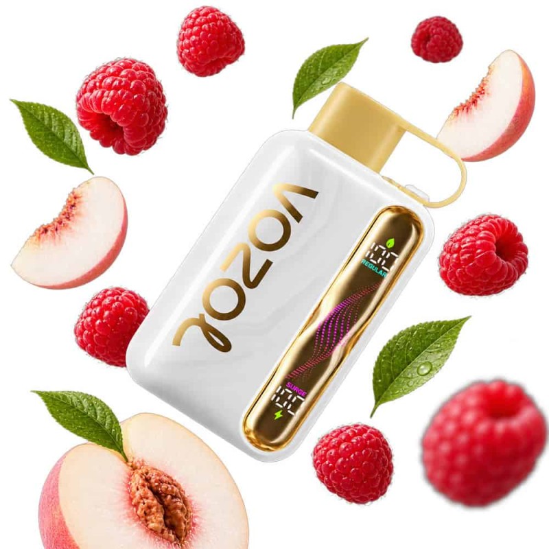 Vozol Star 40000 White Peach Raspberry